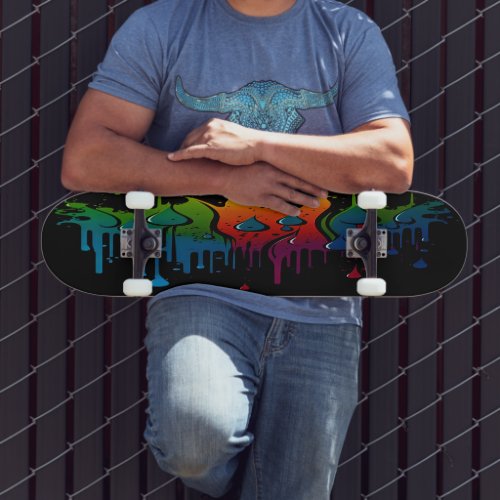 Paint Fall 11spn Skateboard