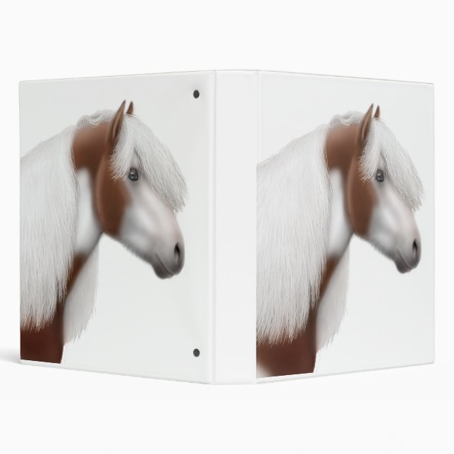 Paint Gypsy Vanner Horse Avery Binder (Background)