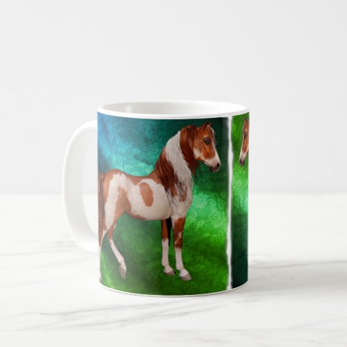 Paint Horse 11oz Classic Mug Change Color Style Coffee Mug