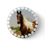 Paint Horse Button