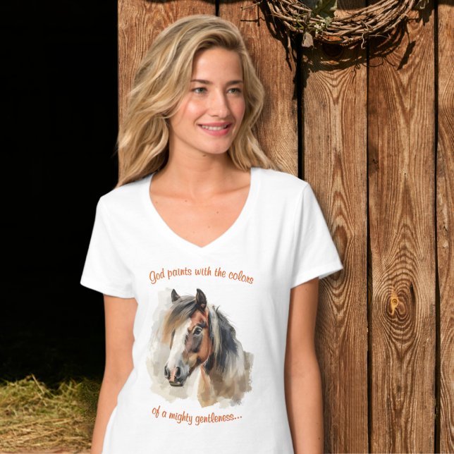 Paint Horse Inspirational T-Shirt (Creator Uploaded)