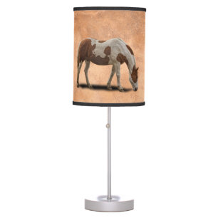 PAINT HORSE TABLE LAMP