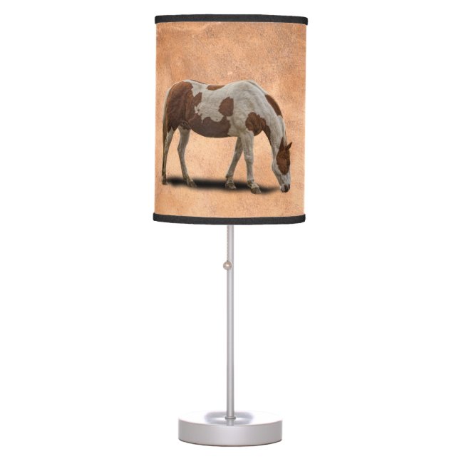 PAINT HORSE TABLE LAMP (Front)