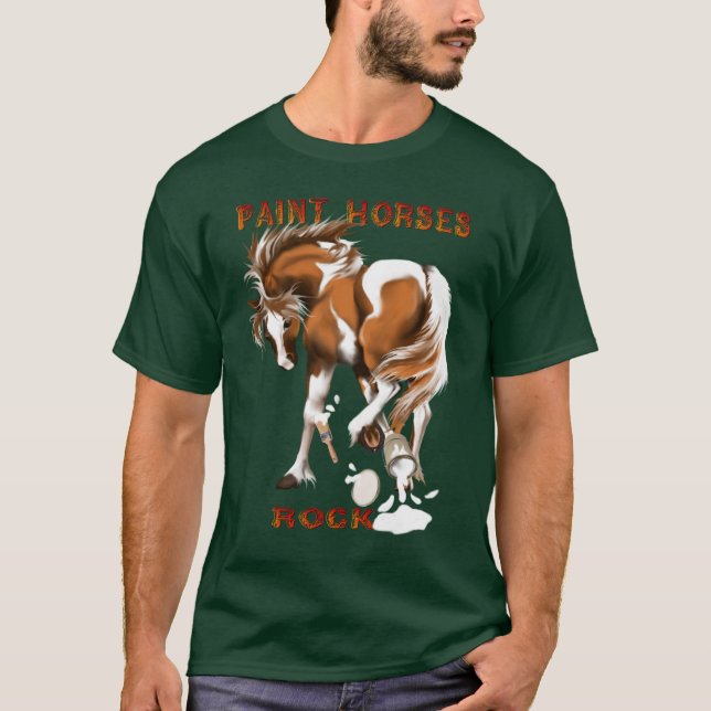 *Paint Horses Rock T-Shirt (Front)