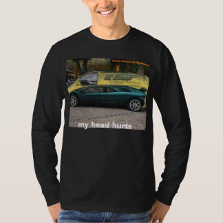 paint_illusion_02, my head hurts T-Shirt