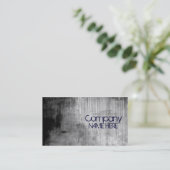 Paint it Black Business Card (Standing Front)