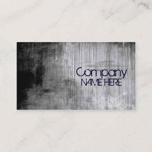 Paint it Black Business Card Template