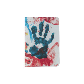 Paint Kids House Passport Holder