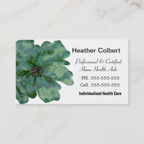 Paint Me Gavine Caregiver Professional Business Card