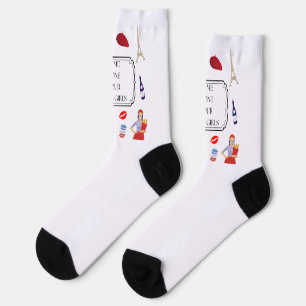 Paint Me Like One of Your French Girls - Aesthetic Socks