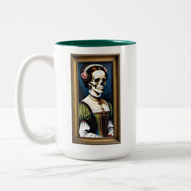 Paint Me Pretty Two-Tone Coffee Mug (Left)