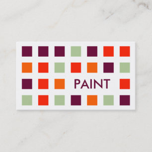 PAINT (mod squares) Business Card