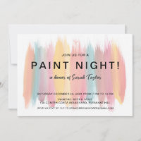 Paint Night Bridal Shower