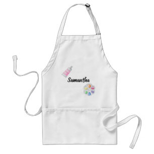 Paint Painter Art Pallet Personalized Adult Apron