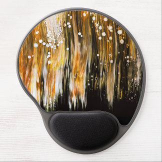 Paint Pour Cells Swipe Abstract Art Gel Mouse Pad