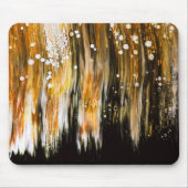 Paint Pour Cells Swipe Abstract Art Mouse Pad (Front)