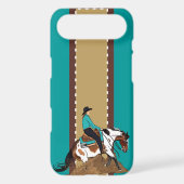Paint Reining Horse iPhone 4 Case-Mate Case (Back)