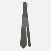 Paint Roller Carpentry Construction Necktie (Gray)