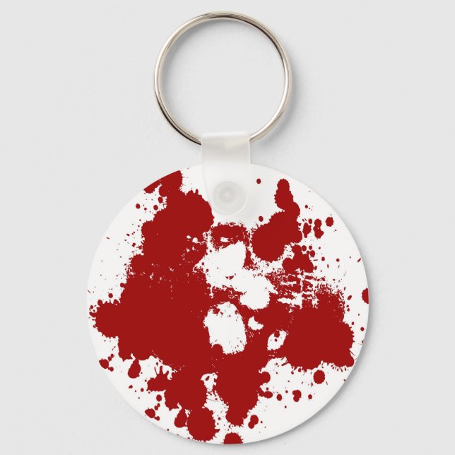 Paint Skull Keychain (Front)