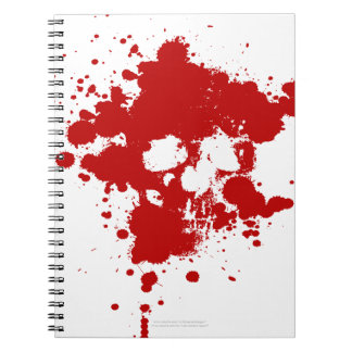 Paint Skull Notebook