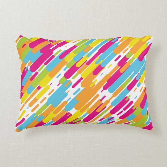 Paint Slash 12x16 Accent Pillow (Front)