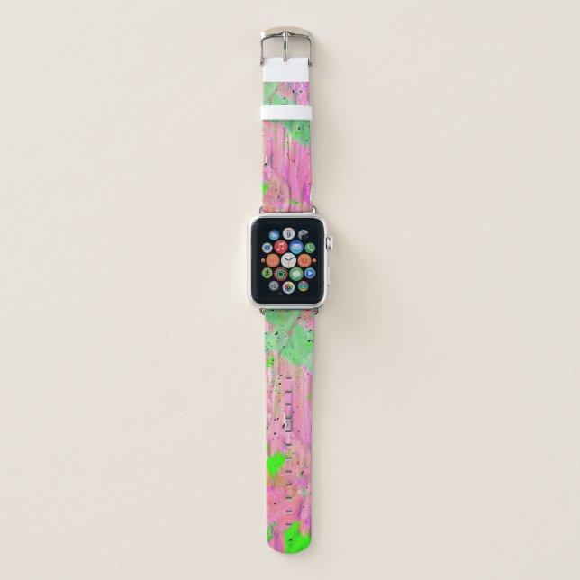 Paint Smear Apple Watch Band (Front)