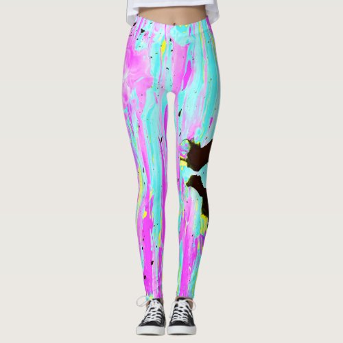 Paint Smear Leggings