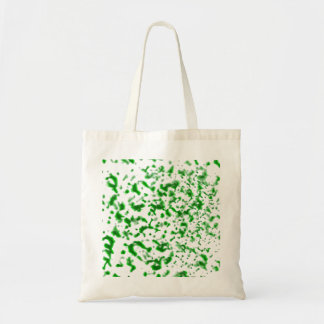 Paint Spatter Green Tote Bag