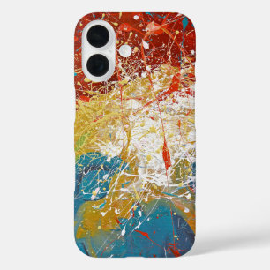 Paint Splash background iPhone 16 Case