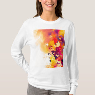 Paint Splash Paint Splatter Design Colorful T-Shirt