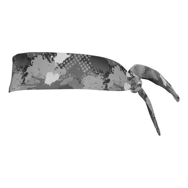 Paint Splash Pattern 2 Tie Headband (Rotate 90)