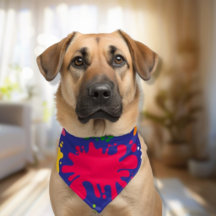 Paint Splash Pet Bandana