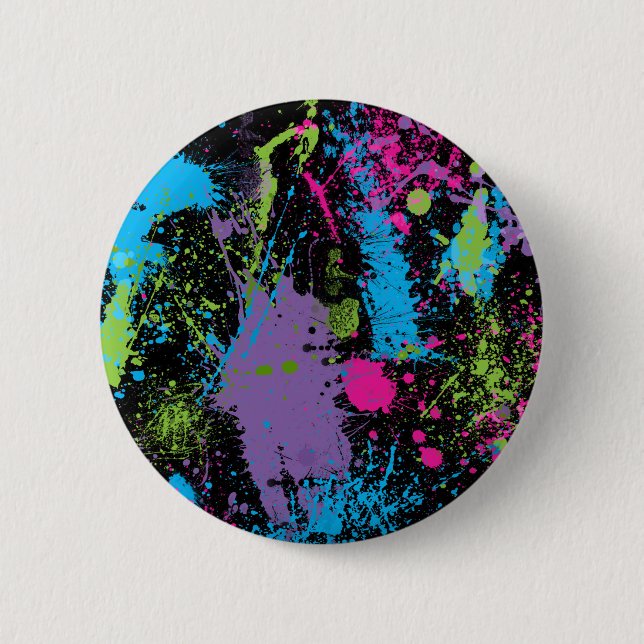 Paint Splater Button (Front)