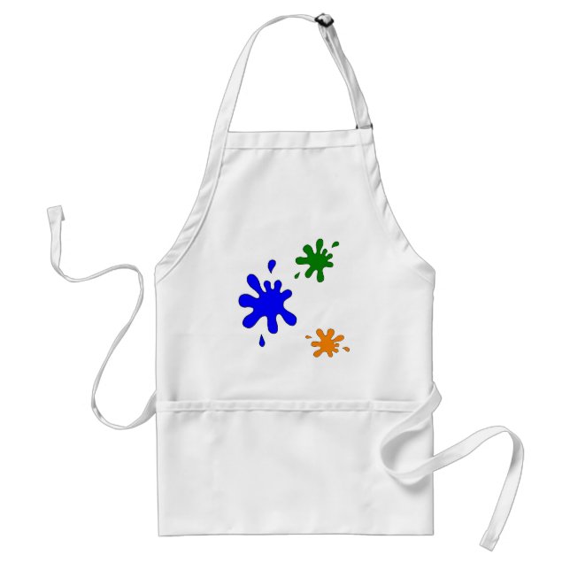 paint splatter apron (Front)