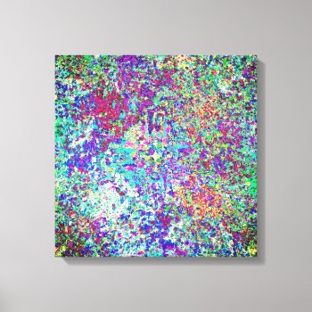 Paint Splatter Canvas Print by MGraphics at Zazzle