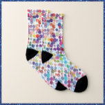 Paint Splatter Colorful Dots Socks at Zazzle