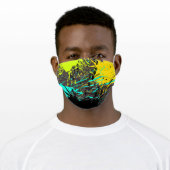 Paint Splatter Face Mask (Worn)