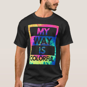 Paint Splatter Hippie Colourful Freedom Tolerant M T-Shirt