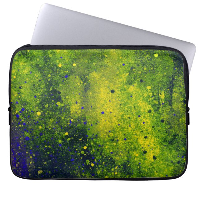 Paint Splatter Laptop Sleeve (Front)