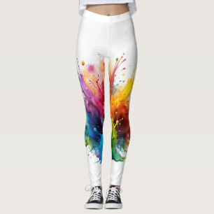 Paint Splatter Leggings