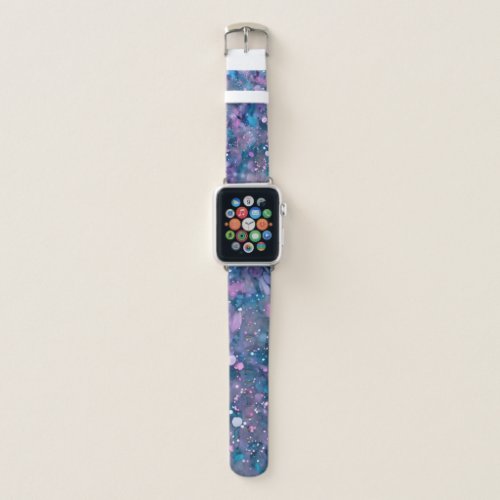 Paint Splatter Lilac Palette Apple Watch Band