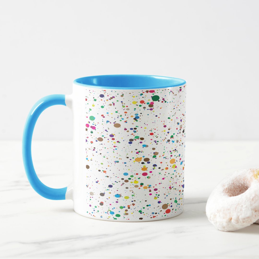 Paint Splatter Mugs Zazzle