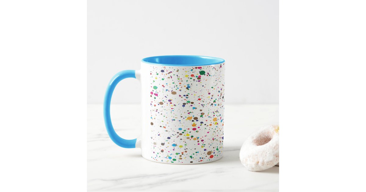 Paint Splatter Mugs Zazzle