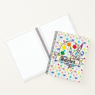 Paint Splatter Sketch 
