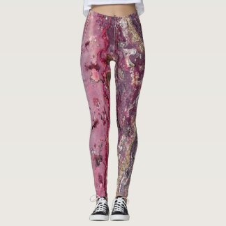 Paint Splatter Stone Leggings