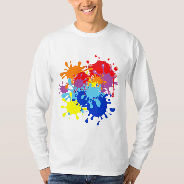 Paint Splatter T Shirt Zazzle   Paint Splatter T Shirt Rbda1405ef6704fc9aae0d0b63e641fe0 Jyr6c 644.webp