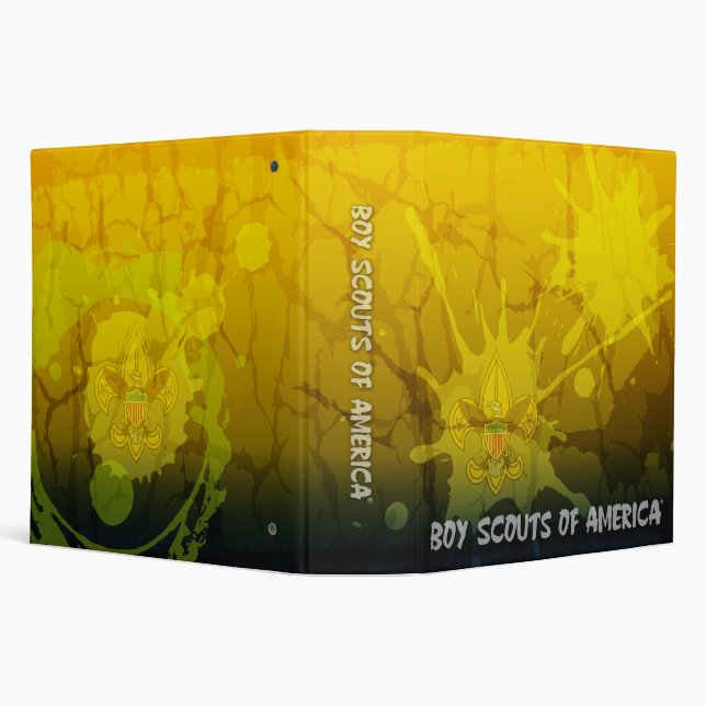 Paint Splattered BSA Binder (Background)