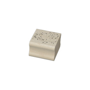 Paint Splatters Rubber Stamp