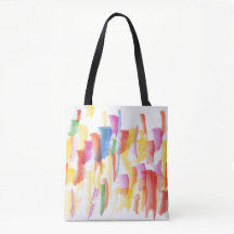 Paint Stained Tote