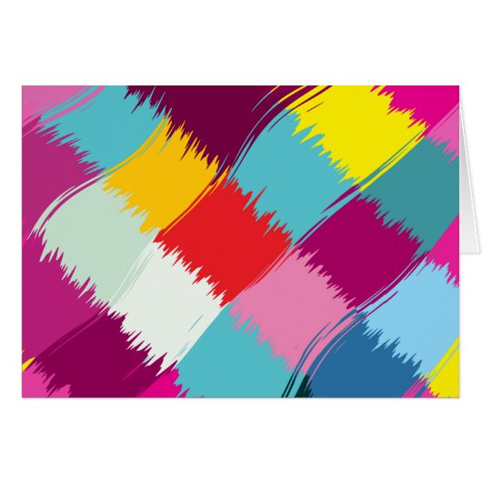 Paint strokes abstract design (Front Horizontal)